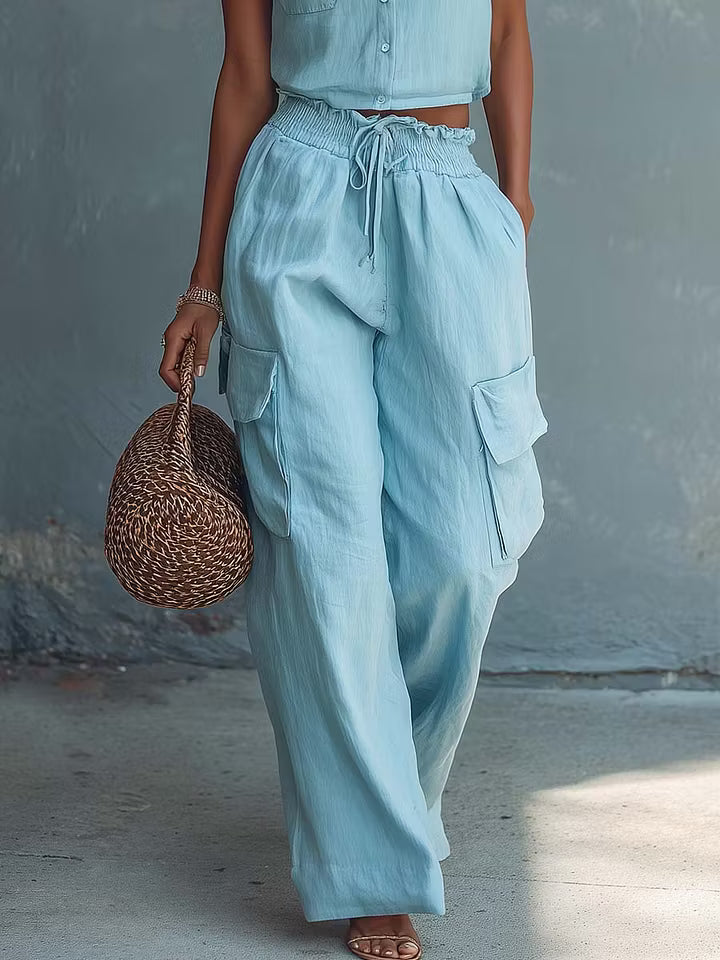 Conjunto Casual Brisa Azul